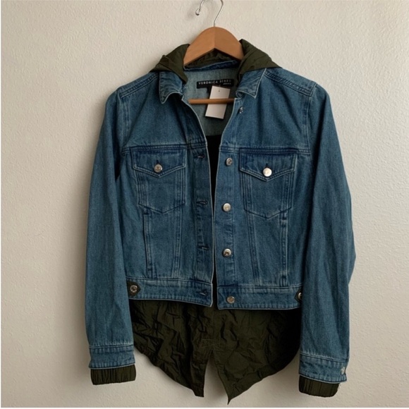 VERONICA BEARD Shani Denim-Twill Combo Jacket - Picture 3 of 15